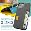 image:imageSmartish iPhone 11 Pro Wallet Case  Wallet Slayer Vol 2 Slim Protective Kickstand Credit Card Holder Silk  Black Tie AffairBlack Tie Affair