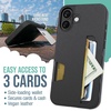 image:imageSmartish iPhone 11 Pro Wallet Case  Wallet Slayer Vol 2 Slim Protective Kickstand Credit Card Holder Silk  Black Tie AffairBlack Tie Affair