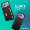 image:imageSmartish iPhone 11 Pro Wallet Case  Wallet Slayer Vol 2 Slim Protective Kickstand Credit Card Holder Silk  Black Tie AffairBlack Tie Affair