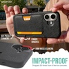 image:imageSmartish iPhone 11 Pro Wallet Case  Wallet Slayer Vol 2 Slim Protective Kickstand Credit Card Holder Silk  Black Tie AffairBlack Tie Affair