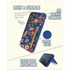 image:imageSmartish iPhone 11 Pro Wallet Case  Wallet Slayer Vol 2 Slim Protective Kickstand Credit Card Holder Silk  Black Tie AffairFlirty Floral