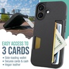 image:imageSmartish iPhone 11 Pro Wallet Case  Wallet Slayer Vol 2 Slim Protective Kickstand Credit Card Holder Silk  Black Tie AffairMore Prints