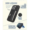 image:imageSmartish iPhone 11 Pro Wallet Case  Wallet Slayer Vol 2 Slim Protective Kickstand Credit Card Holder Silk  Black Tie AffairMore Prints