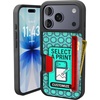 image:imageSmartish iPhone 11 Pro Wallet Case  Wallet Slayer Vol 2 Slim Protective Kickstand Credit Card Holder Silk  Black Tie AffairMore Prints
