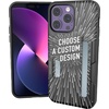 image:imageSmartish iPhone 11 Pro Wallet Case  Wallet Slayer Vol 2 Slim Protective Kickstand Credit Card Holder Silk  Black Tie AffairMore Prints