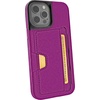image:imageSmartish iPhone 11 Pro Wallet Case  Wallet Slayer Vol 2 Slim Protective Kickstand Credit Card Holder Silk  Black Tie AffairPurple Reign
