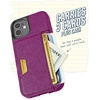 image:imageSmartish iPhone 11 Pro Wallet Case  Wallet Slayer Vol 2 Slim Protective Kickstand Credit Card Holder Silk  Black Tie AffairPurple Reign