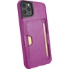 image:imageSmartish iPhone 11 Pro Wallet Case  Wallet Slayer Vol 2 Slim Protective Kickstand Credit Card Holder Silk  Black Tie AffairPurple Reign