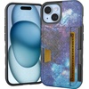 image:imageSmartish iPhone 11 Pro Wallet Case  Wallet Slayer Vol 2 Slim Protective Kickstand Credit Card Holder Silk  Black Tie AffairSpaced Out