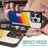 image:imageSmartish iPhone 11 Pro Wallet Case  Wallet Slayer Vol 2 Slim Protective Kickstand Credit Card Holder Silk  Black Tie AffairStriped Up