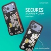 image:imageSmartish iPhone 11 Pro Wallet Case  Wallet Slayer Vol 2 Slim Protective Kickstand Credit Card Holder Silk  Black Tie AffairVery Cherry Blossom