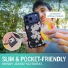 image:imageSmartish iPhone 11 Pro Wallet Case  Wallet Slayer Vol 2 Slim Protective Kickstand Credit Card Holder Silk  Black Tie AffairVery Cherry Blossom