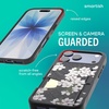image:imageSmartish iPhone 11 Pro Wallet Case  Wallet Slayer Vol 2 Slim Protective Kickstand Credit Card Holder Silk  Black Tie AffairVery Cherry Blossom