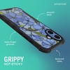 image:imageSmartish iPhone 12 Pro Max Armor Case  Gripzilla Rugged  Protective Slim Tough Grip Cover  Black Tie AffairBlue Blossoms