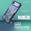 image:imageSmartish iPhone 12 Pro Max Armor Case  Gripzilla Rugged  Protective Slim Tough Grip Cover  Black Tie AffairBlue Blossoms