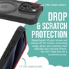 image:imageSmartish iPhone 12 Pro Max Armor Case  Gripzilla Rugged  Protective Slim Tough Grip Cover  Black Tie AffairClearly Black