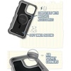 image:imageSmartish iPhone 12 Pro Max Armor Case  Gripzilla Rugged  Protective Slim Tough Grip Cover  Black Tie AffairGray Area