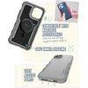 image:imageSmartish iPhone 12 Pro Max Armor Case  Gripzilla Rugged  Protective Slim Tough Grip Cover  Black Tie AffairGray Area