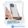 image:imageSmartish iPhone 12 Pro Max Armor Case  Gripzilla Rugged  Protective Slim Tough Grip Cover  Black Tie AffairGray Area