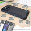 image:imageSmartish iPhone 12 Pro Max Armor Case  Gripzilla Rugged  Protective Slim Tough Grip Cover  Black Tie AffairSpaced Out