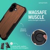image:imageSmartish iPhone 12 Pro Max Armor Case  Gripzilla Rugged  Protective Slim Tough Grip Cover  Black Tie AffairWalnut Woods
