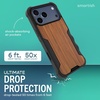 image:imageSmartish iPhone 12 Pro Max Armor Case  Gripzilla Rugged  Protective Slim Tough Grip Cover  Black Tie AffairWalnut Woods