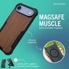image:imageSmartish iPhone 12 Pro Max Armor Case  Gripzilla Rugged  Protective Slim Tough Grip Cover  Black Tie AffairWalnut Woods