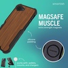 image:imageSmartish iPhone 12 Pro Max Armor Case  Gripzilla Rugged  Protective Slim Tough Grip Cover  Black Tie AffairWalnut Woods