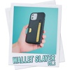 image:imageSmartish iPhone 12 mini Wallet Case  Wallet Slayer Vol 2 Slim Protective Kickstand Credit Card Holder Silk  Black Tie Affair