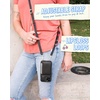 image:imageSmartish iPhone 1212 Pro Crossbody Case for Women  Dancing Queen PurseClutch with Detachable Strap amp Card Holder  Stiletto BlackSilverSecret Menu