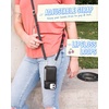 image:imageSmartish iPhone 1212 Pro Crossbody Case for Women  Dancing Queen PurseClutch with Detachable Strap amp Card Holder  Stiletto BlackSilverSecret Menu