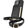 image:imageSmartish iPhone 1212 Pro Crossbody Case for Women  Dancing Queen PurseClutch with Detachable Strap amp Card Holder  Stiletto BlackSilverStiletto BlackGold