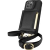 image:imageSmartish iPhone 1212 Pro Crossbody Case for Women  Dancing Queen PurseClutch with Detachable Strap amp Card Holder  Stiletto BlackSilverStiletto BlackGold
