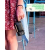 image:imageSmartish iPhone 1212 Pro Crossbody Case for Women  Dancing Queen PurseClutch with Detachable Strap amp Card Holder  Stiletto BlackSilverStiletto BlackGold