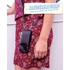 image:imageSmartish iPhone 1212 Pro Crossbody Case for Women  Dancing Queen PurseClutch with Detachable Strap amp Card Holder  Stiletto BlackSilverStiletto BlackSilver