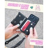 image:imageSmartish iPhone 13 Pro Crossbody Wallet Case for Women  Dancing Queen PurseClutch with Detachable Strap amp Wristlet Protective Cover with Credit Card Holder  Stiletto BlackGoldStiletto BlackSilver