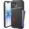 image:imageSmartish iPhone 15 Plus Wallet Case  Wallet Slayer Vol 1 Slim  Protective Credit Card Holder  Drop Tested Hidden Credit Card Slot Cover for Apple iPhone 15 Plus  Black Tie AffairBlack Tie Affair