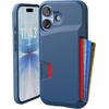 image:imageSmartish iPhone 15 Plus Wallet Case  Wallet Slayer Vol 1 Slim  Protective Credit Card Holder  Drop Tested Hidden Credit Card Slot Cover for Apple iPhone 15 Plus  Black Tie AffairBlues on The Green