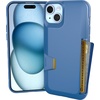 image:imageSmartish iPhone 15 Plus Wallet Case  Wallet Slayer Vol 1 Slim  Protective Credit Card Holder  Drop Tested Hidden Credit Card Slot Cover for Apple iPhone 15 Plus  Black Tie AffairBlues on The Green