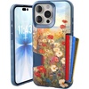 image:imageSmartish iPhone 15 Plus Wallet Case  Wallet Slayer Vol 1 Slim  Protective Credit Card Holder  Drop Tested Hidden Credit Card Slot Cover for Apple iPhone 15 Plus  Black Tie AffairWildflower Fields