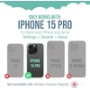 image:imageSmartish iPhone 15 Plus Wallet Case  Wallet Slayer Vol 1 Slim  Protective Credit Card Holder  Drop Tested Hidden Credit Card Slot Cover for Apple iPhone 15 Plus  Black Tie AffairMoving Mountains