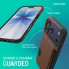 image:imageSmartish iPhone 15 Plus Wallet Case  Wallet Slayer Vol 1 Slim  Protective Credit Card Holder  Drop Tested Hidden Credit Card Slot Cover for Apple iPhone 15 Plus  Black Tie AffairWalnut Woods