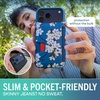 image:imageSmartish iPhone 15 Plus Wallet Case  Wallet Slayer Vol 1 Slim  Protective Credit Card Holder  Drop Tested Hidden Credit Card Slot Cover for Apple iPhone 15 Plus  Black Tie AffairVery Cherry Blossom