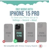 image:imageSmartish iPhone 15 Plus Wallet Case  Wallet Slayer Vol 1 Slim  Protective Credit Card Holder  Drop Tested Hidden Credit Card Slot Cover for Apple iPhone 15 Plus  Black Tie AffairMoving Mountains