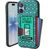 image:imageSmartish iPhone 15 Plus Wallet Case  Wallet Slayer Vol 1 Slim  Protective Credit Card Holder  Drop Tested Hidden Credit Card Slot Cover for Apple iPhone 15 Plus  Black Tie AffairMore Prints