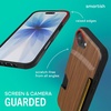 image:imageSmartish iPhone 15 Plus Wallet Case  Wallet Slayer Vol 1 Slim  Protective Credit Card Holder  Drop Tested Hidden Credit Card Slot Cover for Apple iPhone 15 Plus  Black Tie AffairWalnut Woods