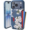 image:imageSmartish iPhone 15 Plus Wallet Case  Wallet Slayer Vol 1 Slim  Protective Credit Card Holder  Drop Tested Hidden Credit Card Slot Cover for Apple iPhone 15 Plus  Black Tie AffairVery Cherry Blossom