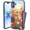 image:imageSmartish iPhone 15 Plus Wallet Case  Wallet Slayer Vol 1 Slim  Protective Credit Card Holder  Drop Tested Hidden Credit Card Slot Cover for Apple iPhone 15 Plus  Black Tie AffairWildflower Fields