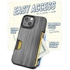 image:imageSmartish iPhone 15 Plus Wallet Case  Wallet Slayer Vol 1 Slim  Protective Credit Card Holder  Drop Tested Hidden Credit Card Slot Cover for Apple iPhone 15 Plus  Black Tie AffairGraspin Aspen
