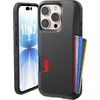 image:imageSmartish iPhone 15 Plus Wallet Case  Wallet Slayer Vol 1 Slim  Protective Credit Card Holder  Drop Tested Hidden Credit Card Slot Cover for Apple iPhone 15 Plus  Black Tie AffairBlack Tie Affair